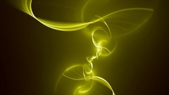 Light Green abstract lines colors digital art zig zag