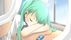 Light headphones vocaloid hatsune