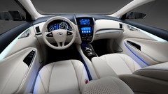 Light interior Infiniti concept art