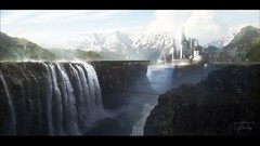 Light Landscapes cityscapes futuristic