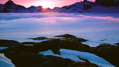 Light morning colors Greenland