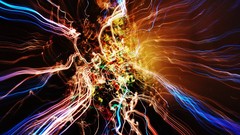 Light multicolor artwork