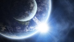 Light outer space planets