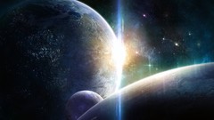 Light outer space Stars