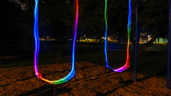 Light painting Art