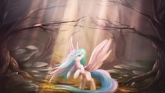 Light paintings unicorns digital art fantasy art airbrushed