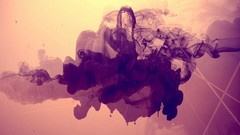 Light purple smoke abstract