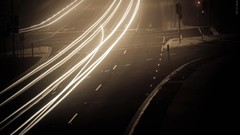 Light roads light trails