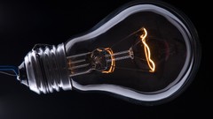 Light Simple Background light bulbs