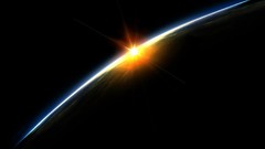 Light sun outer space