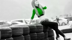 Light tires Japanese multicolor selective coloring