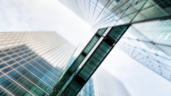 Light window urban buildings