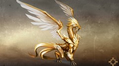 Light wings Dragons gold