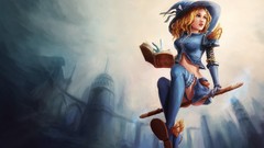 Light woman game witches League of Legends Lux moba