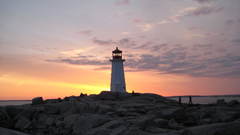 Lighthouse rocks nature