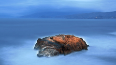 Lighthouse seal point and rocks but bonita