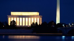 Lighting architecture obelisk cityscapes Washington DC 