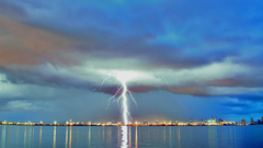 Lightning colored version over