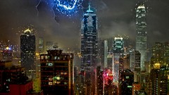 Lightning Hong Kong drawings national geographic cities 