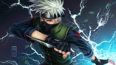 Lightning naruto shippuden kakashi hatake kunai Shinobi ninjas