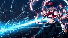 Lightning power electricity hats red eyes Ribbons bows skirts 