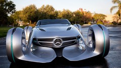 Lightning silver cars arrows Mercedes-Benz front view