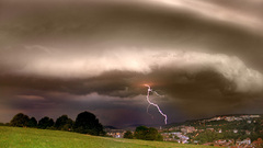 Lightning storm