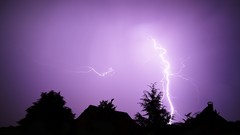 Lightning storm