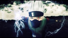 Lightning storm Anime sharingan naruto shippuden kakashi hatake