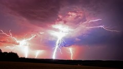 Lightning storm HDR Photography