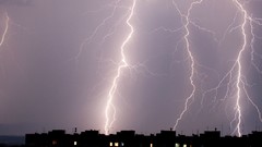 Lightning storm HDR Photography