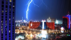 Lightning storm HDR Photography