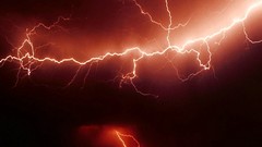 Lightning storm HDR Photography