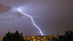 Lightning storm HDR Photography