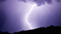 Lightning storm HDR Photography