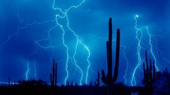 Lightning storm HDR Photography