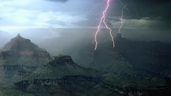 Lightning storm HDR Photography