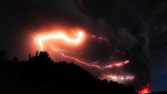Lightning Volcanoes Volcano Puyehue