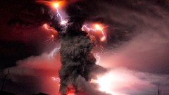 Lightning Volcanoes Volcano Puyehue