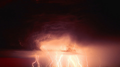 Lightning weather nature clouds