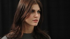 Lightning woman brunettes alexandra daddario