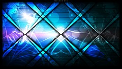 Lights abstract backgrounds blues digital art