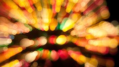 Lights abstract Christmas bokeh