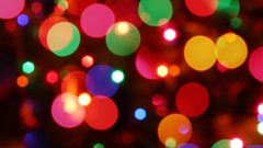 Lights abstract circle colorful