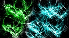 Lights abstract lines