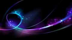 Lights abstract lines artwork