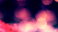 lights bokeh blurred