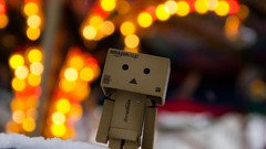 Lights bokeh danboard funfair