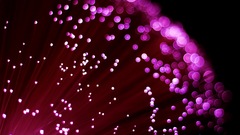 Lights bokeh optical fiber