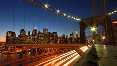 Lights Bridges cityscapes